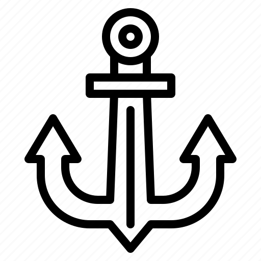 Anchor, boat, protection, safety icon - Download on Iconfinder