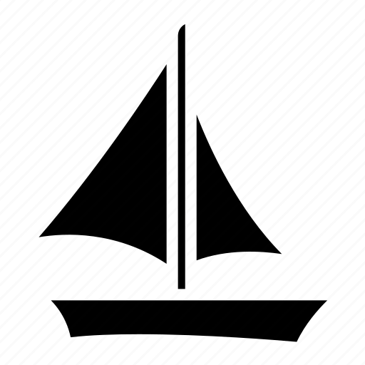 Sailboat, yacht, sail, sailing, cruise, travel, ship icon - Download on Iconfinder