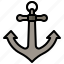 anchor, miscellaneous, navigation, navy, sailing, transportation 