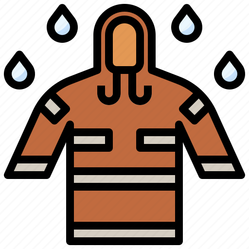 Clothes, coat, fashion, jacket, raincoat, winter icon - Download on Iconfinder