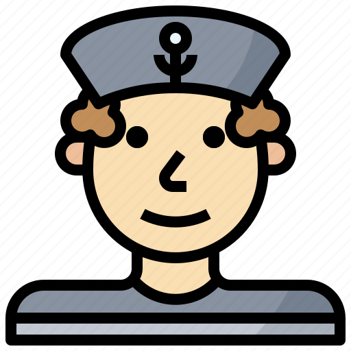 Avatar, man, people, profile, sailor, user icon - Download on Iconfinder