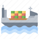cargo, distribution, ship, transportation 