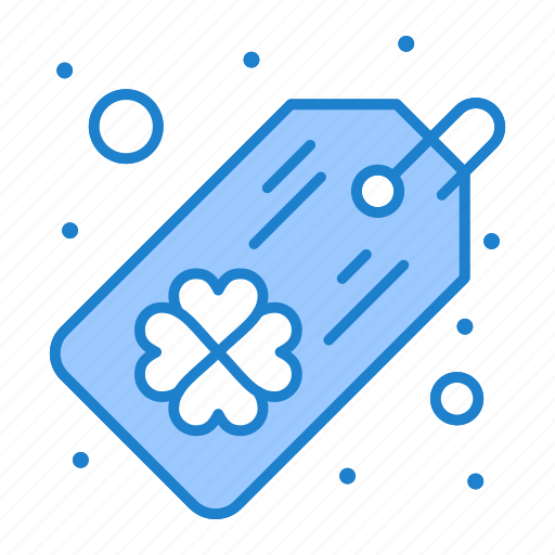 Clover, four, leaf, tag icon - Download on Iconfinder
