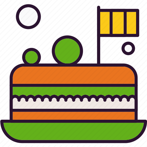 Birthday, cake, food, patrick, saint icon - Download on Iconfinder