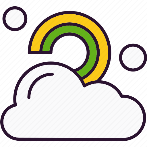 Cloud, light, patrick, rainbow, saint icon - Download on Iconfinder