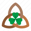 triquetra, celtic, triangle, religion, sign, saint patrick, shamrock, irish, ireland