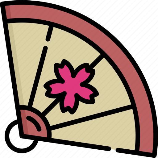 Fan, sakura, japan, blossom, spring, japanese icon - Download on Iconfinder