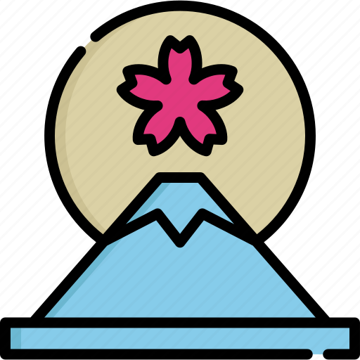 Mount, fuji, sakura, japan, blossom, japanese, nature icon - Download on Iconfinder