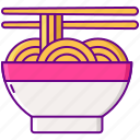 yakisoba, noodle, food, soba 