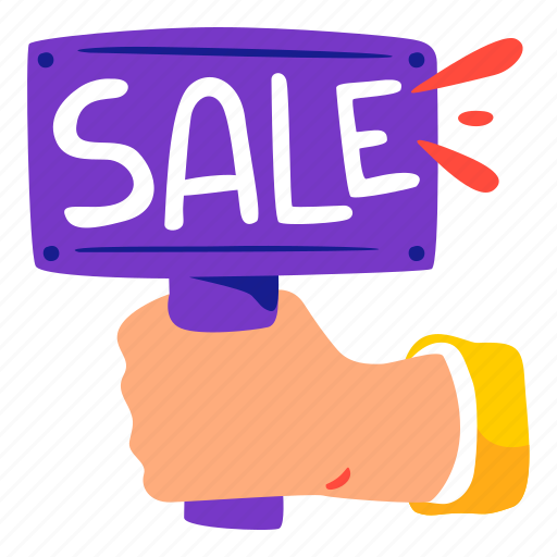 Hand, sale, discount, price, shop icon - Download on Iconfinder