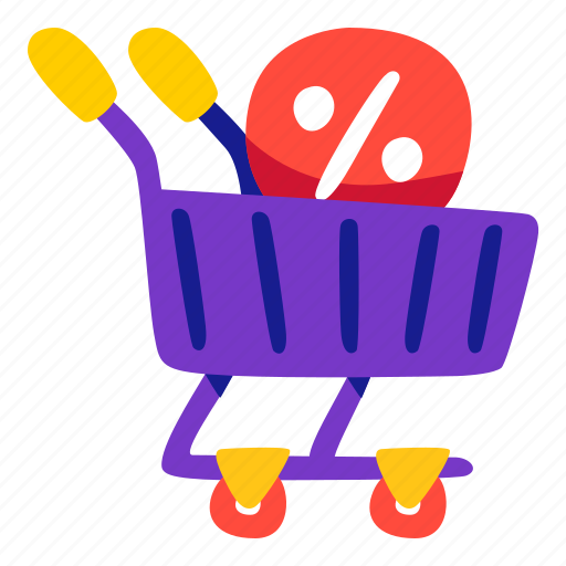 Stroller, supermarket, discount, price, tag, offer icon - Download on Iconfinder