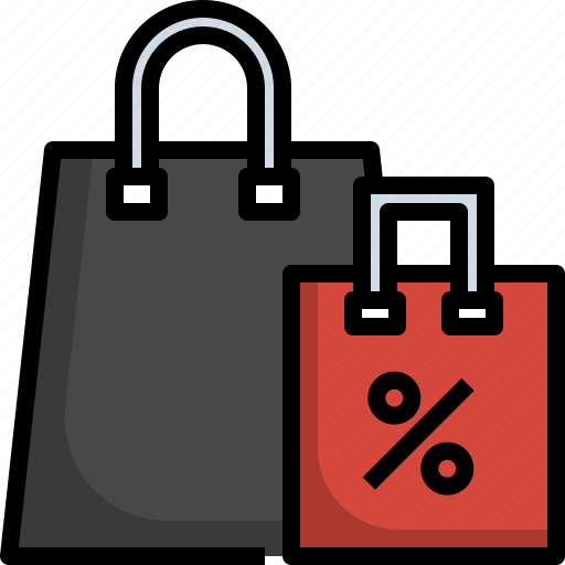 Bag, shopping, sale, discount, store, promotion icon - Download on Iconfinder