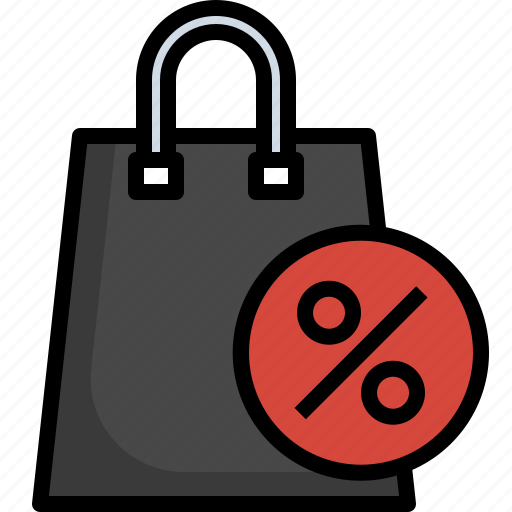 Shopping, bag, sale, promotion, discount, store, shop icon - Download on Iconfinder