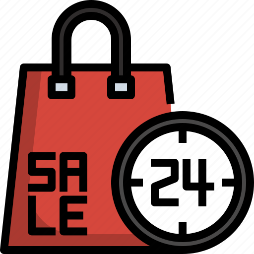 Stopwatch, clock, shopping, sale, time, discount icon - Download on Iconfinder