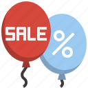 balloon, sale, discount, promotion, decoration