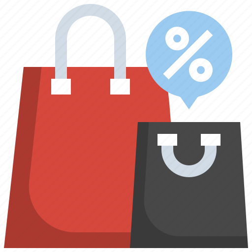 Sale, discount, bag, shopping, promotion, store, shop icon - Download on Iconfinder
