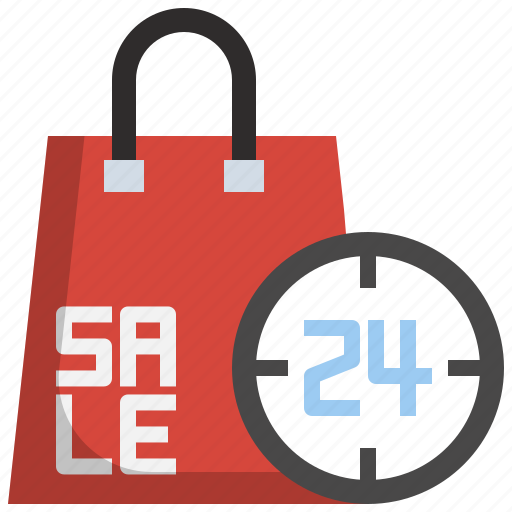 Stopwatch, clock, shopping, sale, time, discount icon - Download on Iconfinder