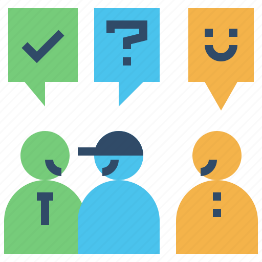 Approval, ask, customer, manager, mentor, saleman icon - Download on Iconfinder