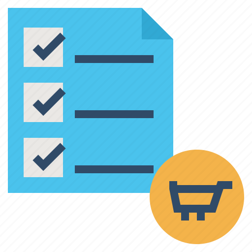 Balance, buy, cart, checklist, list, sheet, shopping icon - Download on Iconfinder