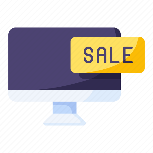 Lcd, computer, sale, offer, electronics, tag, sale tag icon - Download on Iconfinder