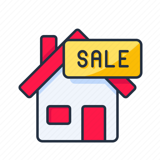 Real estate, house, sale, house for sale, property, price, for sale icon - Download on Iconfinder