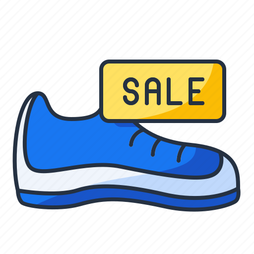 Shoe, tag, sale, label, fashion, footwear, offer icon - Download on Iconfinder