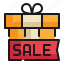 box, gift, shopping, discount, shop, sale icon 