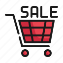 cart, shopping, discount, shop, store, sale icon