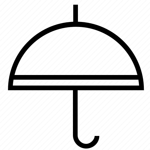 Umbrella, insurance, line, protection, safe, secure, defense icon - Download on Iconfinder