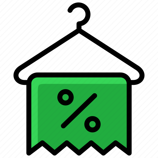 Hanger, clothes, shop, shopping, discount, sale icon - Download on Iconfinder