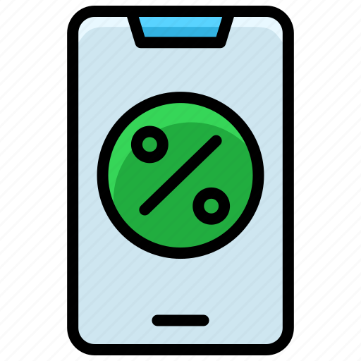 Phone, black friday, discount, iphone, sales, e commerce icon - Download on Iconfinder