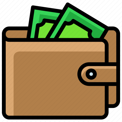 Wallet, cash, dollar, money, shopping, bank icon - Download on Iconfinder