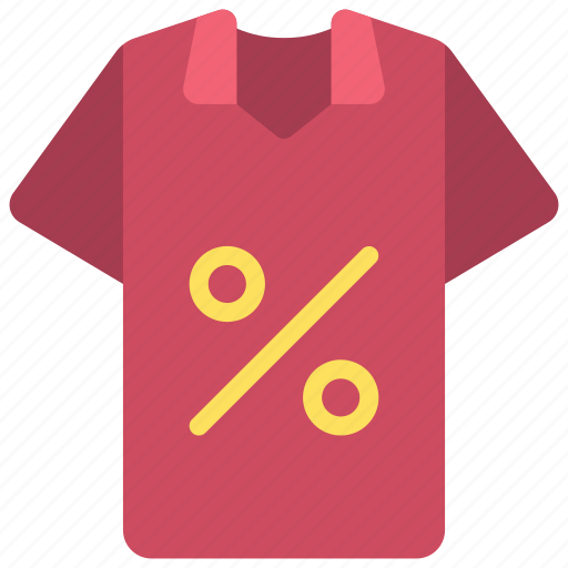 Discount, shirt, offer, clothing icon - Download on Iconfinder