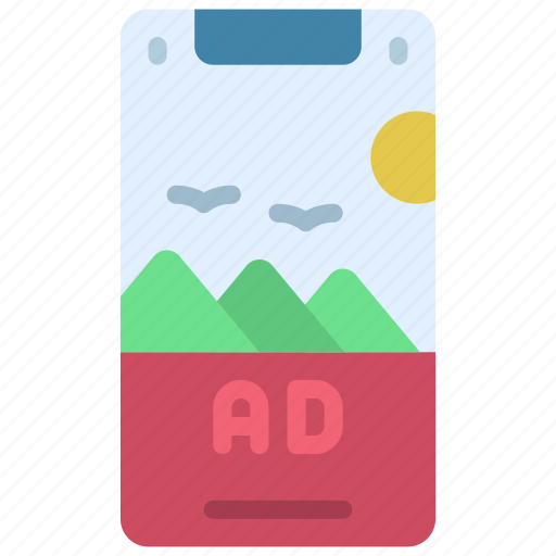 Mobile, ads, marketing, post icon - Download on Iconfinder