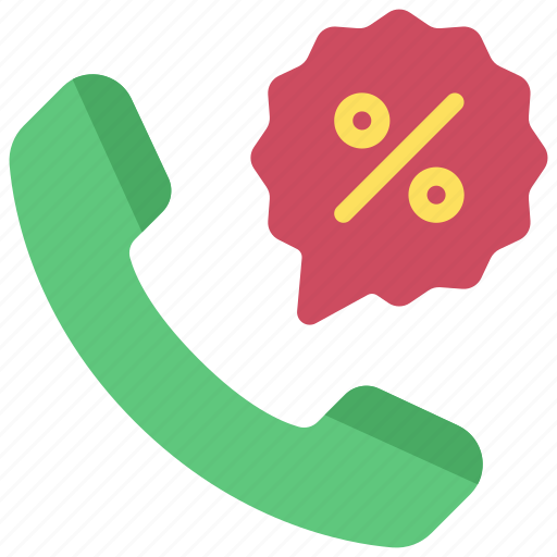 Phone, discount, offer, telemarketing icon - Download on Iconfinder