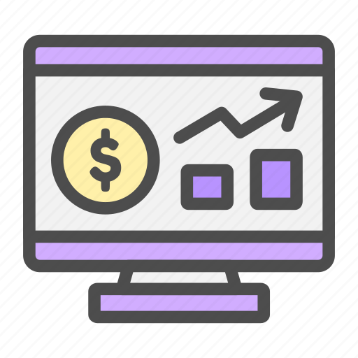 Analytics, chart, marketing, money, porgress, sales, business icon - Download on Iconfinder