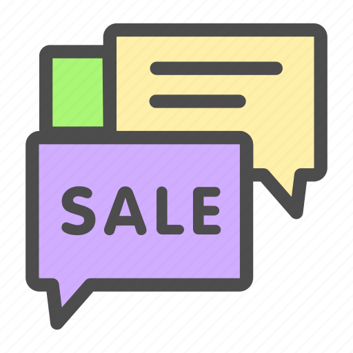 Chat, marketing, mouth to mouth, sale, sales, business icon - Download on Iconfinder