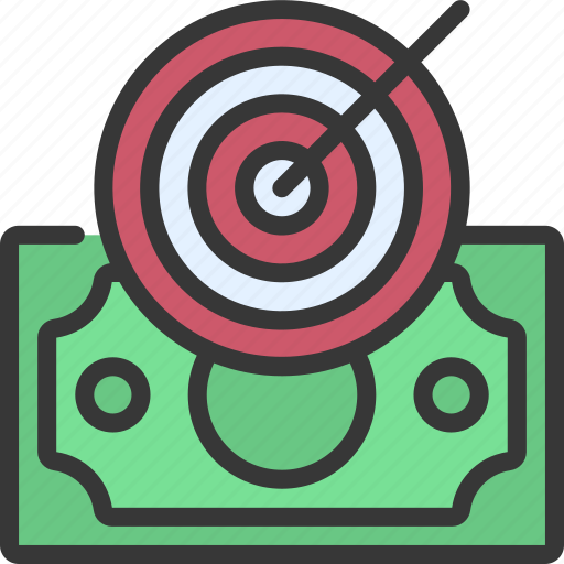 Financial, goals, target, money icon - Download on Iconfinder