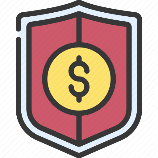 Protected, money, shield, secure icon - Download on Iconfinder