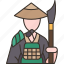 samurai, ronin, fighter, ancient, japan 