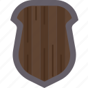 shield, wooden, armor, protect, battle