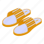 rubber, sandals, isometric 