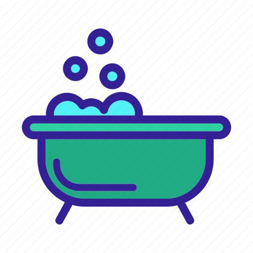 Art, bath, clean, contour, linear, sanitation icon - Download on Iconfinder