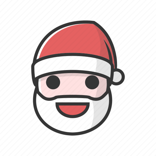 Christmas, claus, happy, joy, laugh, smile icon - Download on Iconfinder