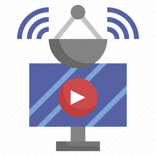 Broadcasting, communications, technology, satellite, connection icon - Download on Iconfinder