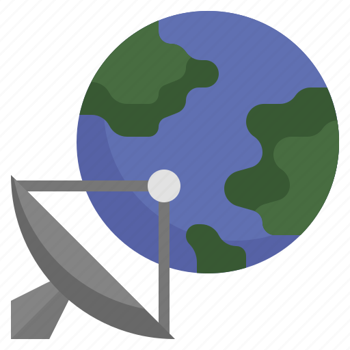 Earth, networking, link, satellite, connection icon - Download on Iconfinder