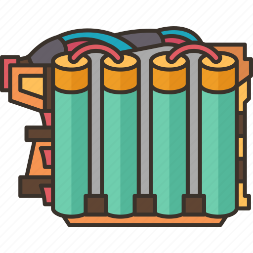 Batteries, power, electric, cell, voltage icon - Download on Iconfinder
