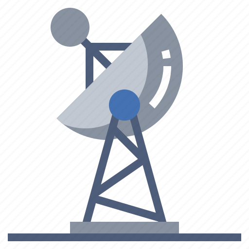 Antenna, communication, dish, electronics, satellite, space, station icon - Download on Iconfinder