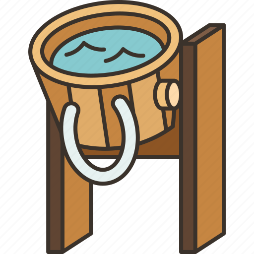 Bucket, shower, water, pour, sauna icon - Download on Iconfinder