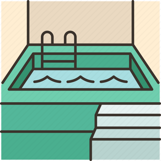 Pool, room, swimming, relaxation, interior icon - Download on Iconfinder